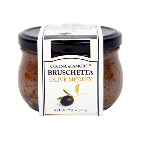 Cucina & Amore Olive Medley Bruschetta 7.9 Oz, 6/cs. EXP: 04/2028