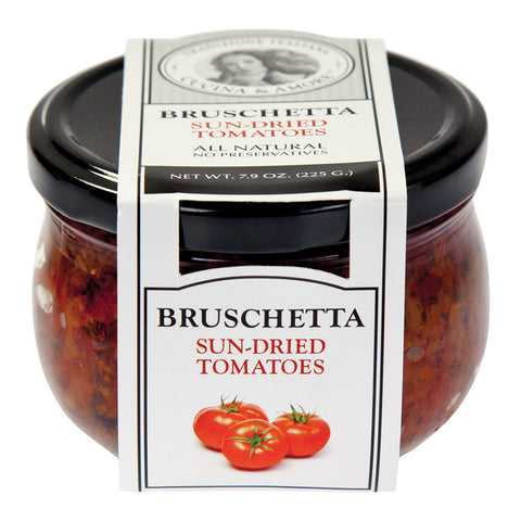 Cucina & Amore Sun Dried Tomato Bruschetta 7.9 Oz, 6/cs. EXP: 04/2029