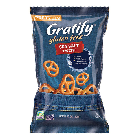 Gratify Pretzel Twist 10.5 Oz, 6/cs  EXP: 06/21/2027
