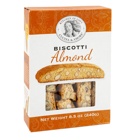 Cucina & Amore Almond Biscotti 8.5 Oz, 6/cs. EXP: 02/12/2028