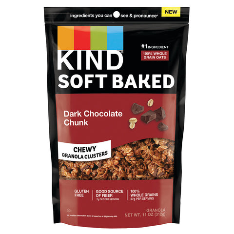 Kind Granola-Dark Chocolate Chunk Soft Baked Oud 11 Oz, 5/cs   EXP: 3/22/2027