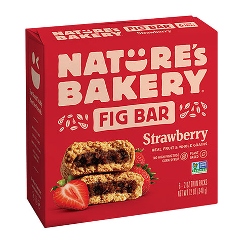 Natures Bakery -Strawberry 6 Pack 12 Oz, 6/cs.