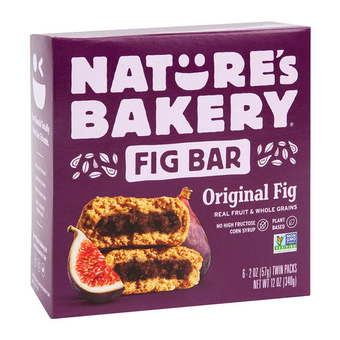 Natures Bakery -Original Fig Bar 6 Pack 12 Oz, 6/cs.