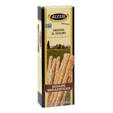 Alessi Breadsticks Sesame 4.40 Oz, 12/cs. EXP: 10/13/2027