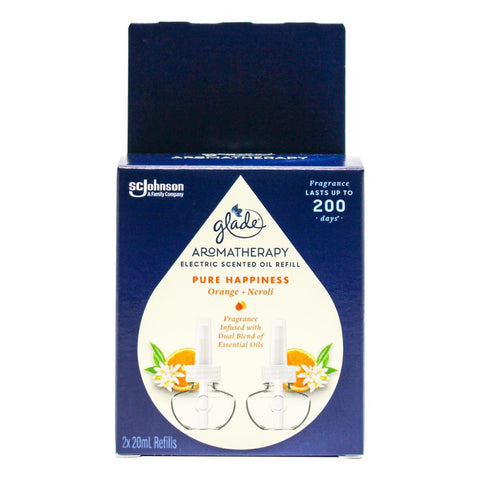 Glade Scented Oil Refill -Orange Neroli 2 Pk,  20 Ml (0.68 Oz), 4/cs.
