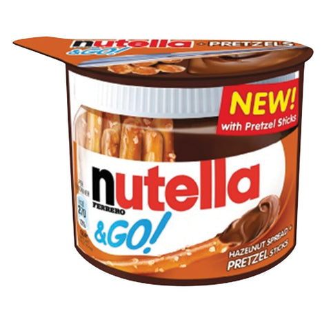 Nutella & Go with Pretzel Sticks 1.9 oz, 32/cs.