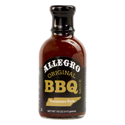 Allegro Original Bbq Sauce 18 Oz, 6/cs.