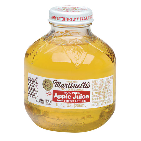 Martinelli's Apple Juice 10 Oz, 24/cs EXP: 08/2028