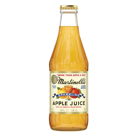 Martinelli's Sparkling Apple Juice 10 Oz, 12/cs EXP: 06/2028