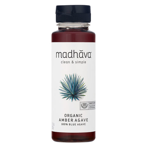 Madhava Organic Amber Agave Nectar 11.75 Oz, 6/cs. EXP: 12/5/2027