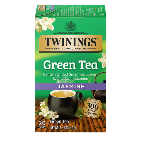 Twinings Tea -Green Tea Jasmine 20 Ct, 6/cs. EXP: 02/02/2029