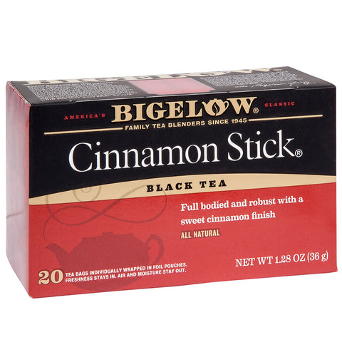 Bigelow Tea - Cinnamon Stick 20 CT, 6/cs. EXP: 12/2027