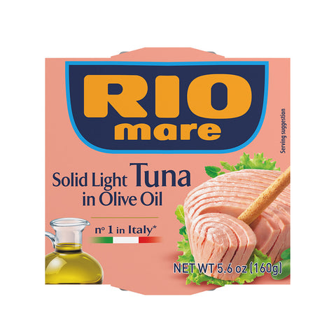 Rio Mare Solid Light Tuna In Olive Oil 5.6 Oz, 12/cs EXP: 10/27/2030