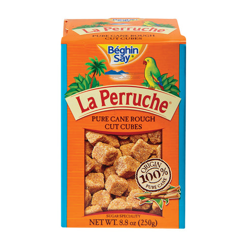 La Perruche Brown Sugar Rough Cut Cubes 8.8 Oz, 8/cs