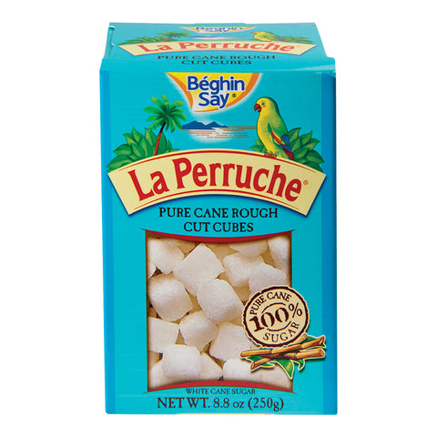La Perruche White Sugar Rough Cut Cubes 8.8 Oz, 8/cs EXP:12/30/2026