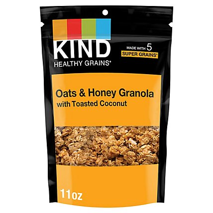 Kind Granola-Honey Clusters Coconut Oud 11 Oz, 6/cs