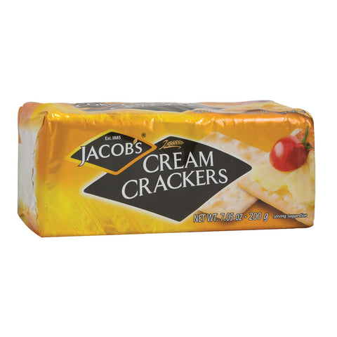 Jacob's Cream Crackers 7.05 Oz, 24/cs. EXP: 7/25/2026
