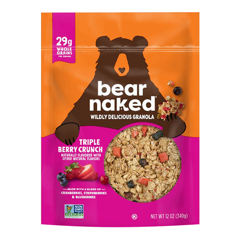 Bear Naked Granola -Triple Berry 12 Oz, 6/cs.  EXP: 01/17/2027