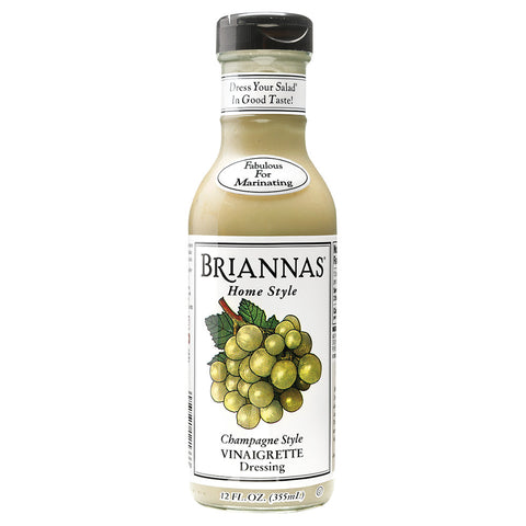 Briannas Dressing -Champagne Caper Vinaigrette Dairy  12 Oz, 6/cs
