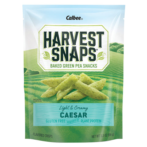 Calbee Harvest Snaps Caesar Snapea Crisps 3.3 Oz, 12/cs.  EXP: 07/06/2026