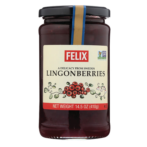 Felix Wild Lingonberries Spread 14.5 Oz, 8/cs EXP: 02/2028