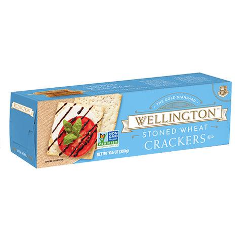 Wellington Stoned Wheat Crackers 10.6 Oz, 12/cs.  EXP:12/26
