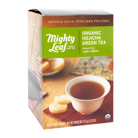 Mighty Leaf Tea- Organic Hojica 15  CT, 6/cs.  EXP: 06/27/2027