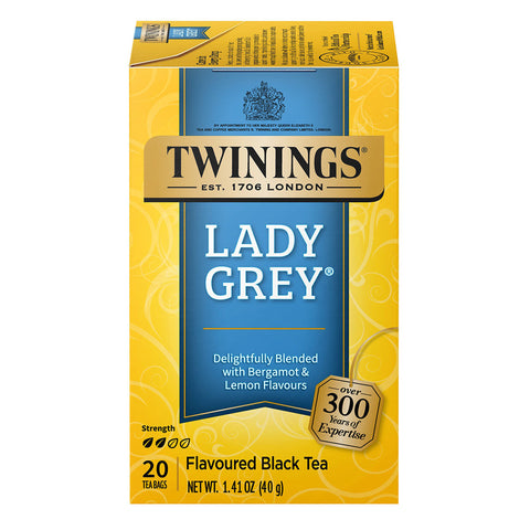Twinings Tea -Lady Grey Tea 20 Ct, 6/cs. Exp: 12/18/2028