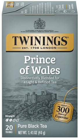 Twinings Tea -Prince of Wales 20 Ct, 6/cs. Exp: 11/11/2028