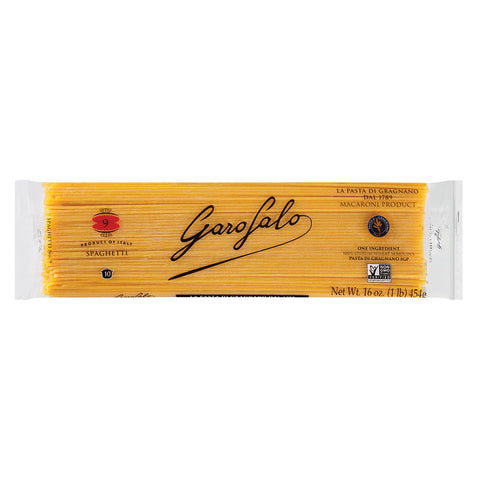 Garofalo Pasta -9 Spaghetti 16 Oz, 20/cs.  EXP: 5/9/2028