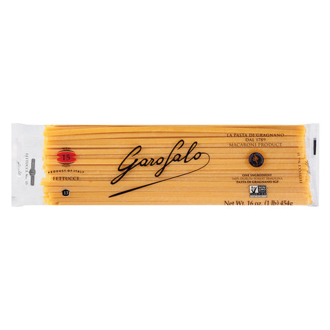 Garofalo Pasta -15 Fettucce 16 Oz, 20/cs.  EXP: 11/29/2027