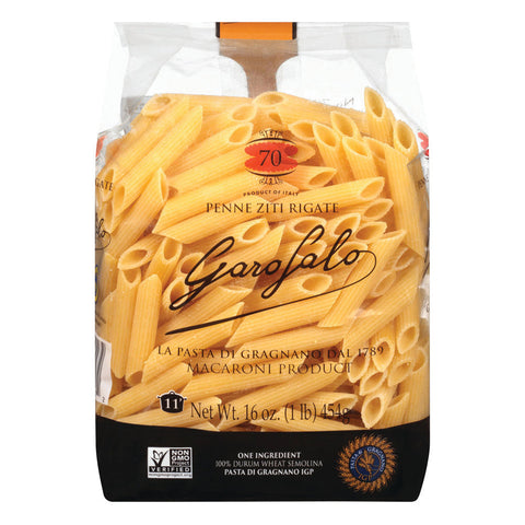 Garofalo Pasta -70 Penne Rigate 16 Oz, 12/cs.  EXP: 4/3/2028