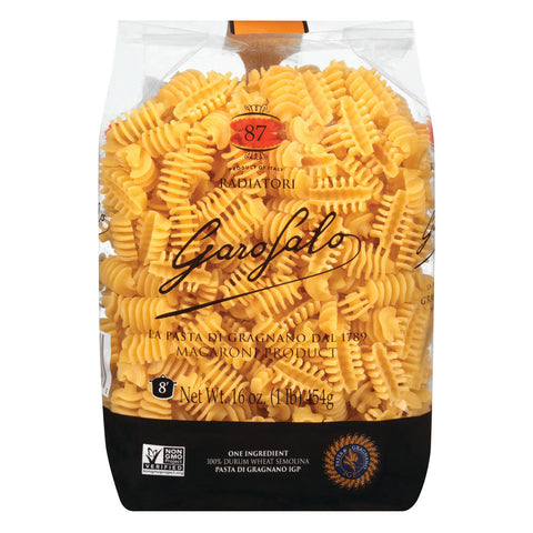 Garofalo Pasta -87 Radiatori 16 Oz, 12/cs.  EXP: 9/19/2028