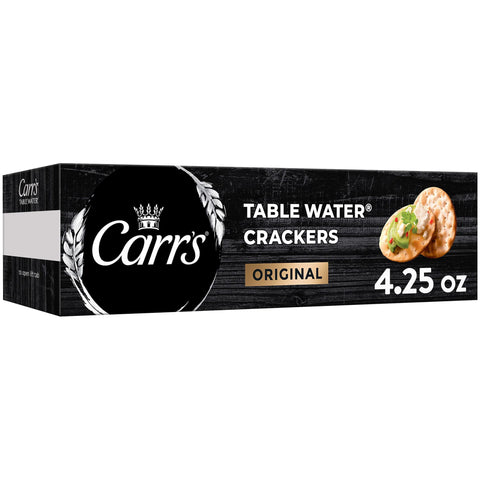 Carr's Crackers -Water 4.25 Oz, 12/cs. EXP: 11/18/2026