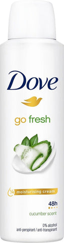 Dove Body Spray Women -Cucumber 150 Ml, 6/cs.