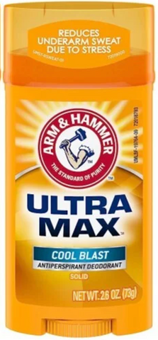 Arm & Hammer Ultramax Deo Stick -Cool Blast 2.6 Oz, 12/cs.