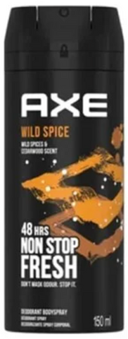 Axe Body Spray -Wild Spice 150 Ml, 6/cs.