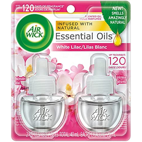 Airwick Scented Oil -White Lilac 2 Pk, 6/cs.