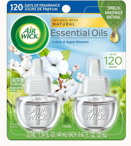 Airwick Scented Oil -Palm Breeze 2 Pk, 6/cs