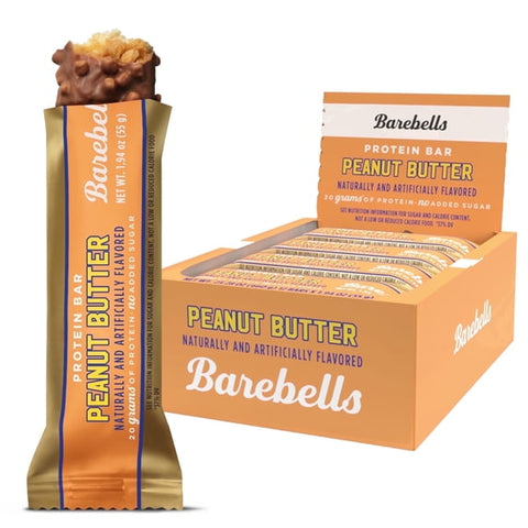 Barebells Protein Bar -Peanut butter 55 G (1.94 Oz), 12/cs. EXP: 05/13/2027