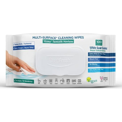 Deep Fresh Multi-Surface Cleaning Wipes 50 CT, 24/cs.