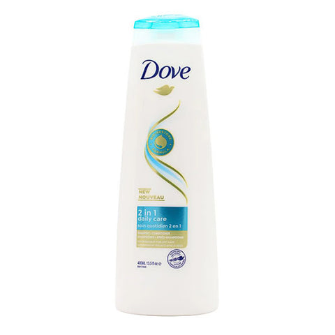 Dove Shampoo Daily Care 2 IN 1 400 Ml, 12/cs