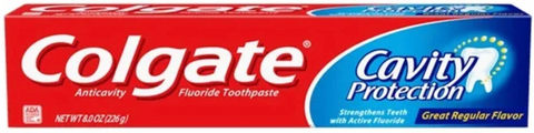 Colgate Toothpaste -Regular Anticavity 8 Oz, 24/cs.