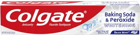 Colgate Toothpaste -Baking Soda Whitening Paste 8 Oz, 24/cs.