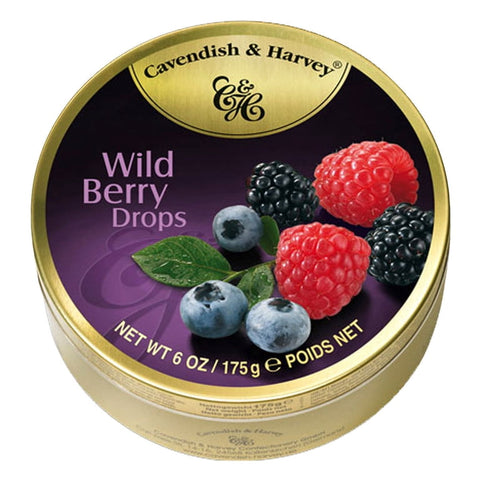 Cavendish & Harvey Fruit Hard Candy -Wild Berry 6 Oz, 9/cs. EXP: 4/11/2028