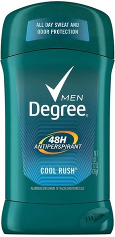 Degree Deo Stick Men -Cool Rush 2.7 Oz, 12/cs.