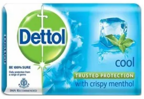 Dettol Bar Soap -Cool 105 G, 72/cs.