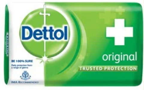 Dettol Bar Soap -Original 105 G, 72/cs.