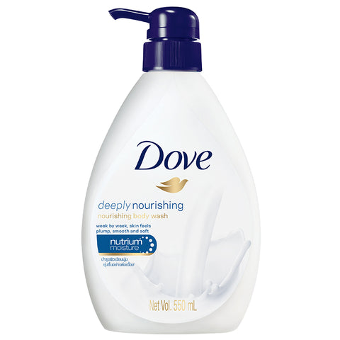 Dove Body Wash -Deeply Nourishing 550 Ml, 12/cs.
