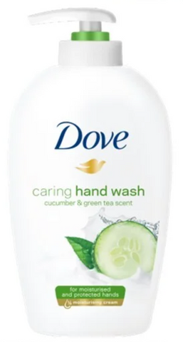 Dove Hand Liquid -Cucumber & Green Tea 250 Ml, 24/cs.